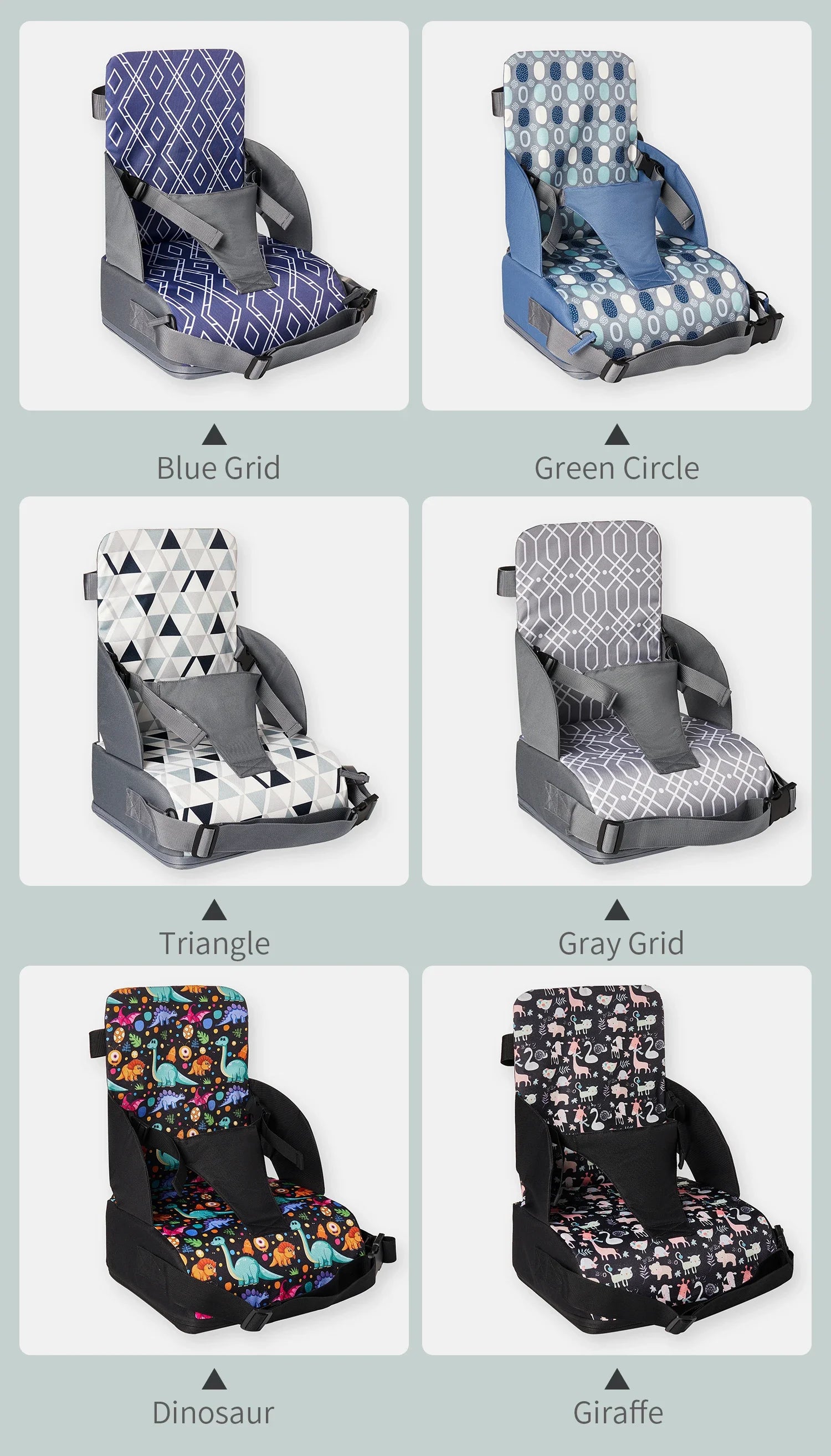 Rehausseur de chaise nomade pliable