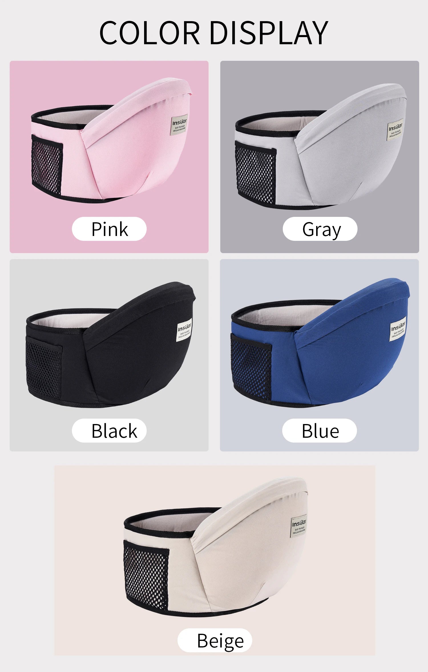 Siège de hanche ergonomique (Hipseat)