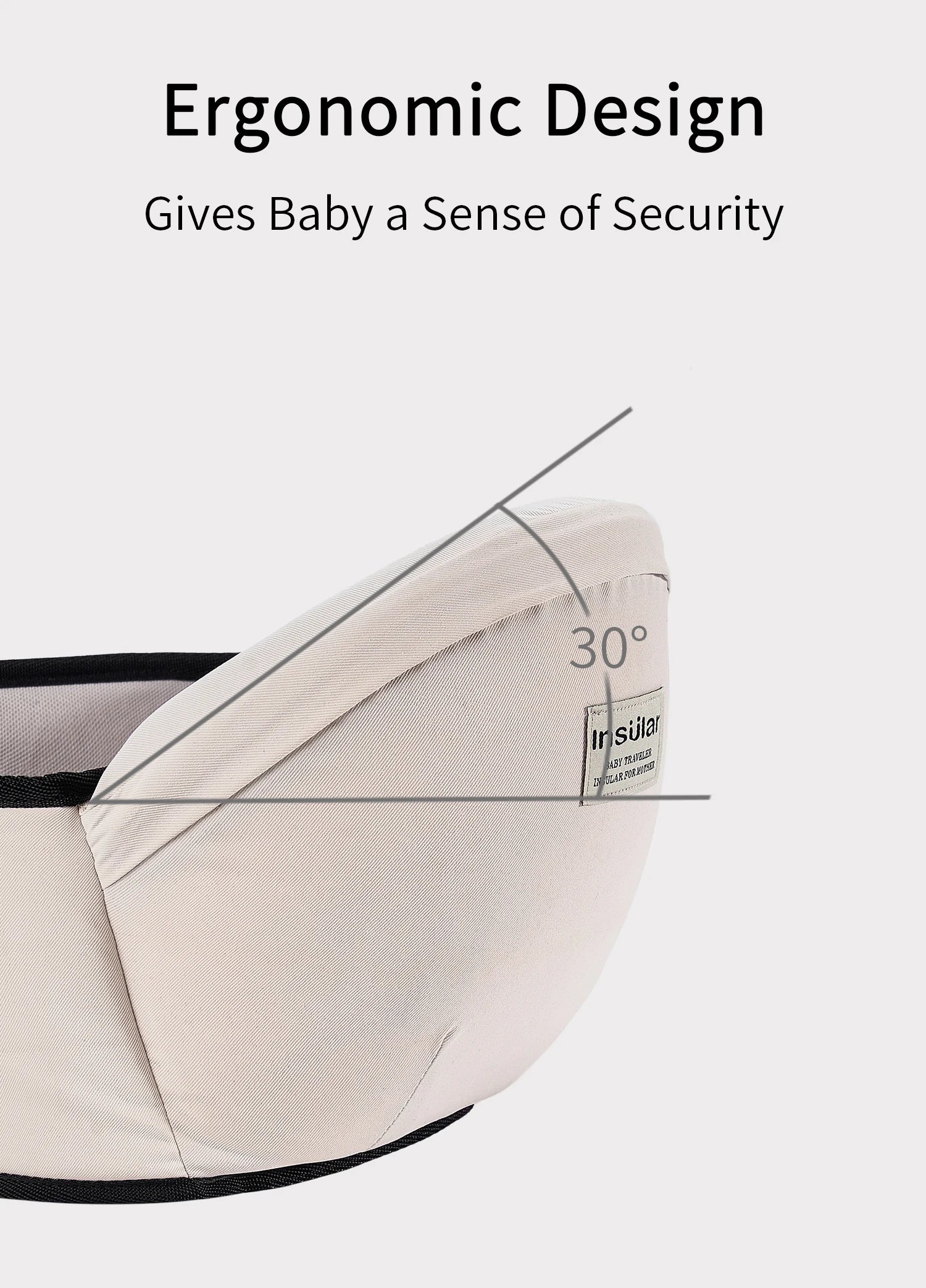 Siège de hanche ergonomique (Hipseat)
