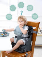 Rehausseur de chaise nomade pliable